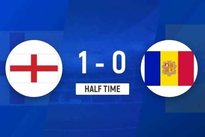 mk体育-半场-马杜埃凯传中造加西亚自摆乌龙 英格兰1-0领先安道尔